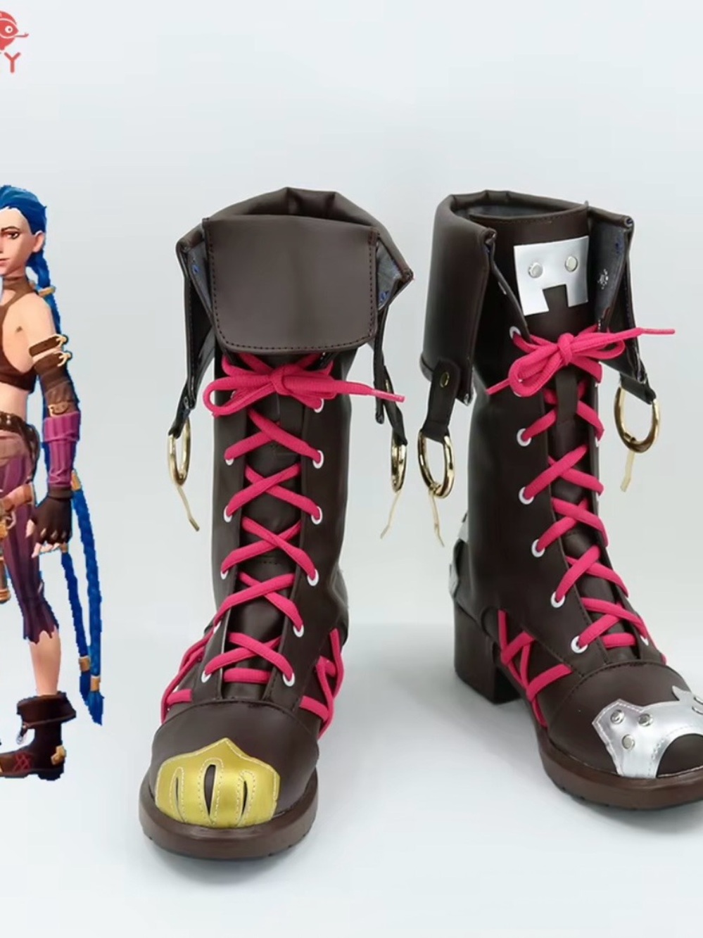 Jinx League of Legends Cosplay Boots